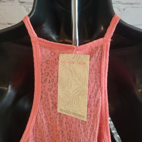 Juniors' Animal Print Cover-Up Dress - Picture 5 of 5